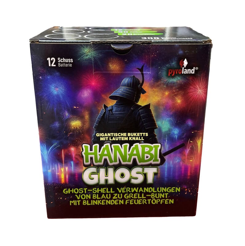 Hanabi Ghost 12-Schuss-Feuerwerkbatterie online bestellen