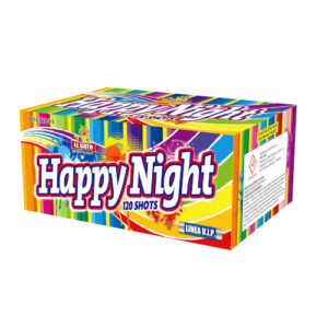 Happy Night 120-Schuss-Feuerwerkverbund online bestellen