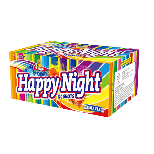 Happy Night 120-Schuss-Feuerwerkverbund online bestellen