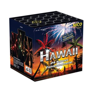 Hawaii 24-Schuss-Feuerwerkbatterie online bestellen