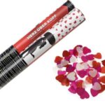 Herz über Kopf small Papierflitter weiß-pink-rot Herzen online bestellen