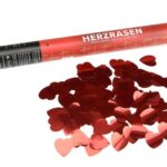 Herzrasen 50cm Metallicflitter rot online bestellen