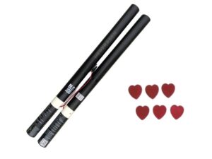 Herzrasen 80 cm elektrisch (Black Label) Metallicflitter rot online bestellen