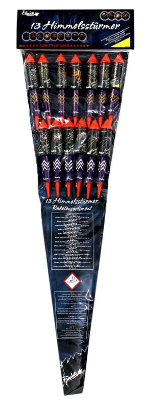 Himmelsstürmer 13-teiliges Feuerwerk-Raketensortiment online bestellen