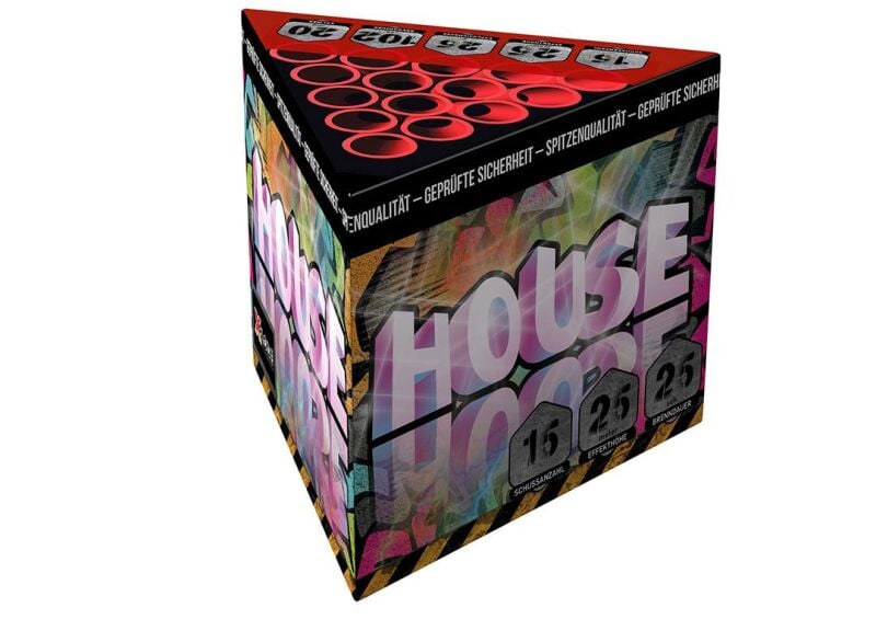 House 15-Schuss-Feuerwerk-Batterie online bestellen