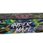 Hypermaze Goldglitter Blue 120-Schuss-Feuerwerkverbund online bestellen