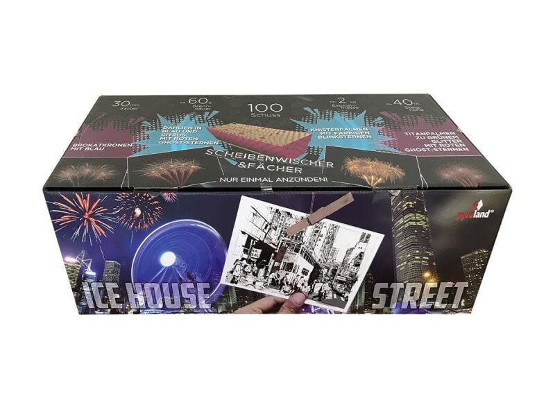 Ice House Street 100-Schuss-Feuerwerkverbund online bestellen