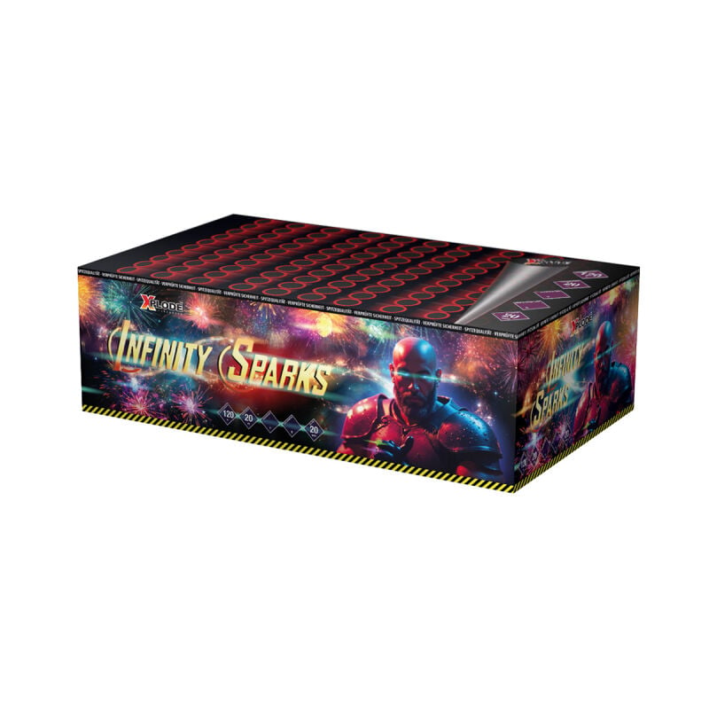Infinity Sparks 100-Schuss-Feuerwerksverbund online bestellen