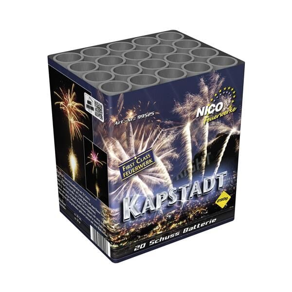 Kapstadt 20-Schuss-Feuerwerk-Batterie online bestellen