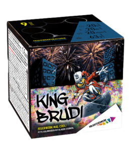 King Brudi 9-Schuss-Feuerwerk-Batterie online bestellen