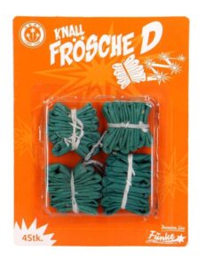 Knallfrösche Kaliber D 4er Pack online bestellen