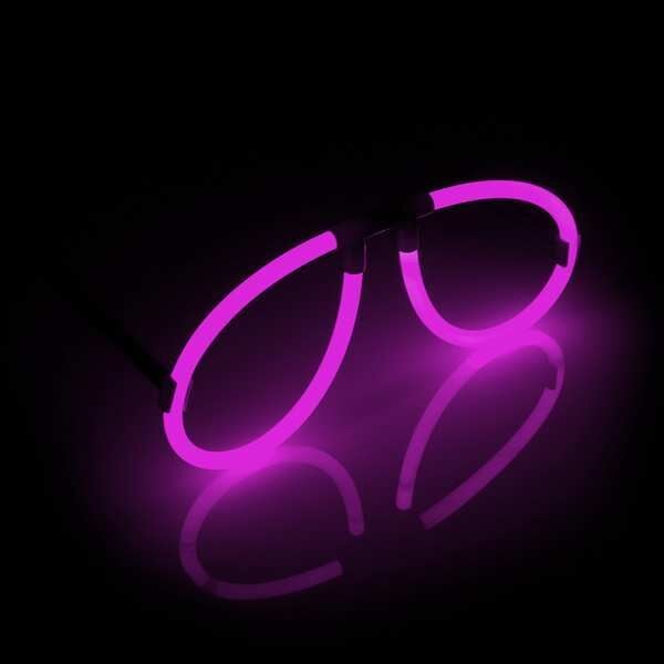 Knicklicht Brille 1 Stk. Pink online bestellen