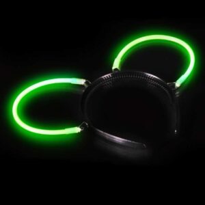 Knicklicht Haarreifen – 2 Bögen – Grün online bestellen