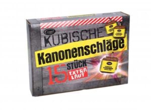 Kubische Kanonenschläge Grau 15 Stück online bestellen