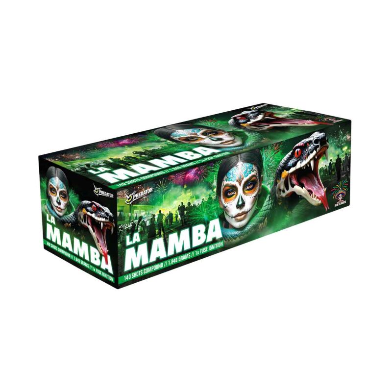 La Mamba 140-Schuss-Feuerwerk-Verbund online bestellen
