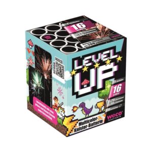 Level Up 16-Schuss-Feuerwerk-Batterie online bestellen