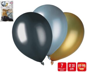 Luftballons „metallic” 7 Stück online bestellen
