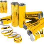 Luftschlangen „metallic-gold“ 3er Pack online bestellen