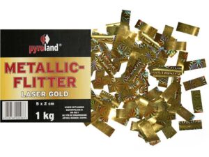Metallic Flitter – Laser gold 5x2cm 1kg (Pappschachtel) online bestellen