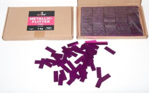 Metallic Flitter – Pink 1kg (Pappschachtel) online bestellen