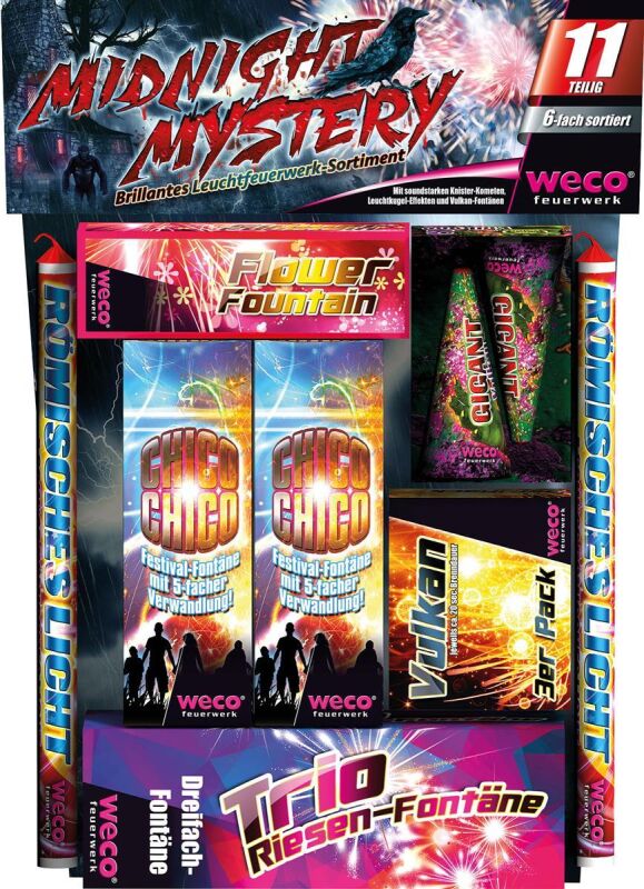 Midnight Mystery Leucht-Sortiment online bestellen