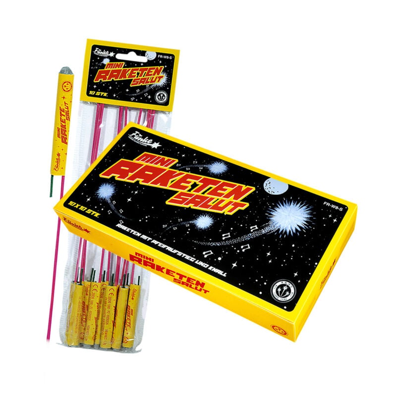 Mini-Raketen Salut 10er Set online bestellen