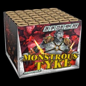 Monstrous Tyke 36-Schuss-Feuerwerk-Batterie online bestellen