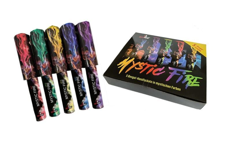 Mystic Fire Bengal-Handfackel 5er online bestellen