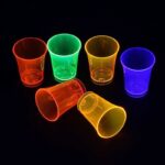 Neon Trinkbecher 50ml 8er Set 4 Farbmix online bestellen