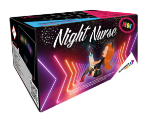 Night Nurse Neon 25-Schuss-Feuerwerk-Batterie online bestellen