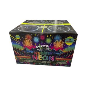 Nuklear Neon 64-Schuss-Feuerwerkverbund online bestellen