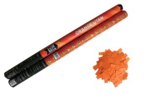 Orange Utan 80cm Papierflitter orange online bestellen