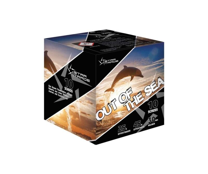 Out of the Sea 10-Schuss-Feuerwerk-Batterie online bestellen