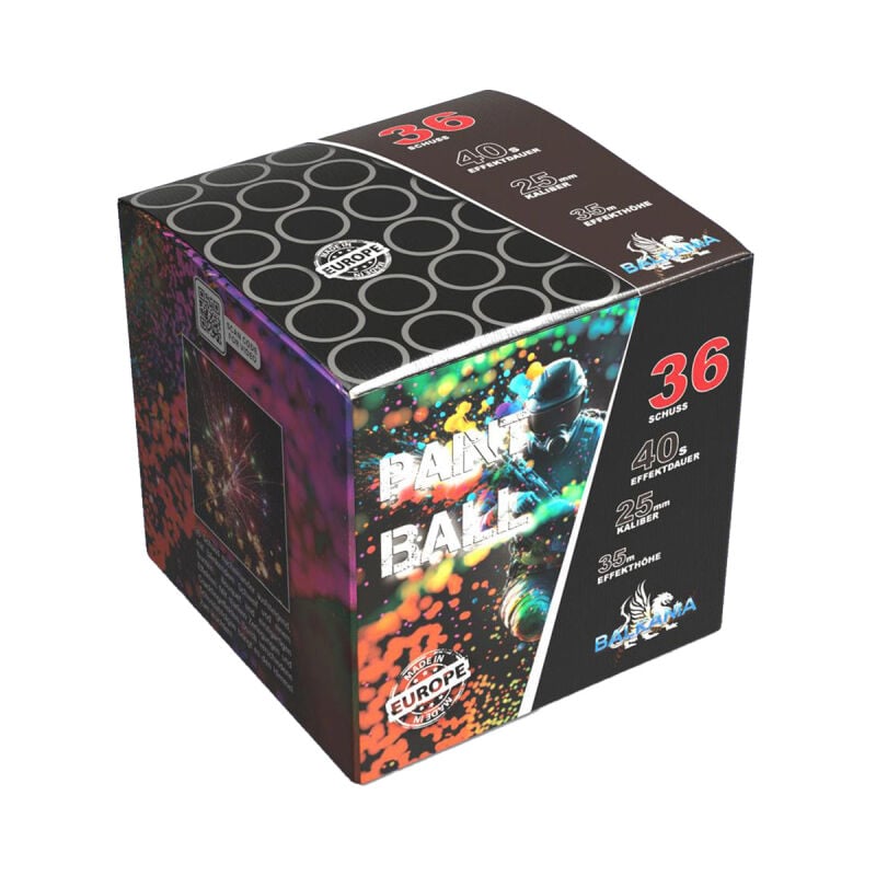 Paint Ball 36-Schuss-Feuerwerk-Batterie online bestellen