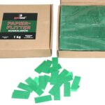 Papier Flitter – Dunkelgrün 1kg (Pappschachtel) online bestellen