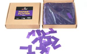 Papier Flitter – Lila 1kg (Pappschachtel) online bestellen