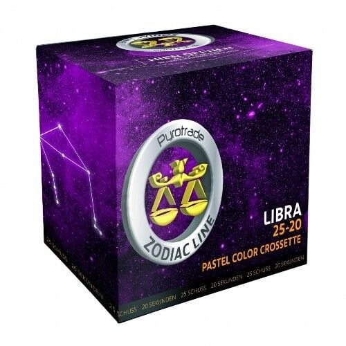 Pastel Color Crossette – Libra – Zodiac Line 25-Schuss-Feuerwerk-Batterie online bestellen