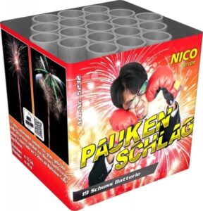 Paukenschlag 19 Schuss-Feuerwerk-Batterie online bestellen
