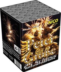 Peter der Große 25-Schuss-Feuerwerk-Batterie online bestellen