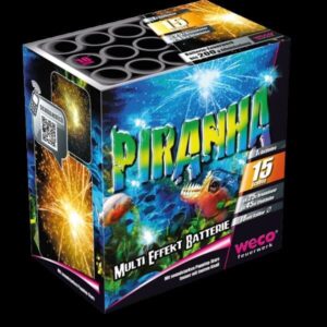 Piranha (Shark Attack/Alligator) 15-Schuss-Feuerwerk-Batterie online bestellen