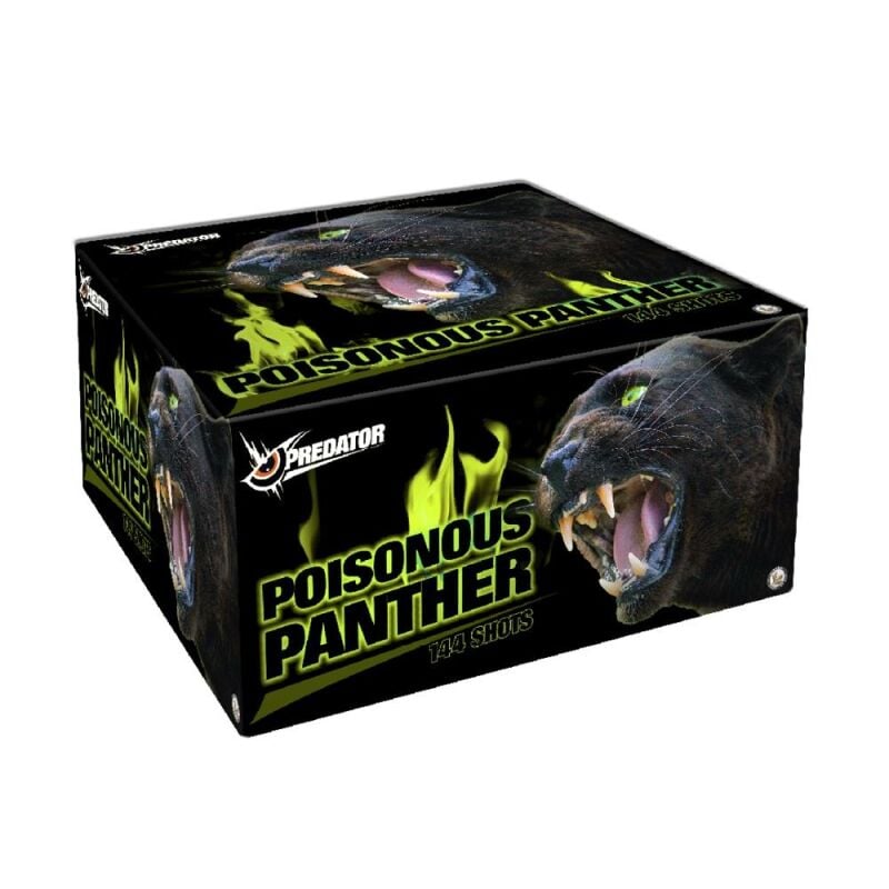 Poisonous Panther 144-Schuss-Feuerwerkverbund online bestellen