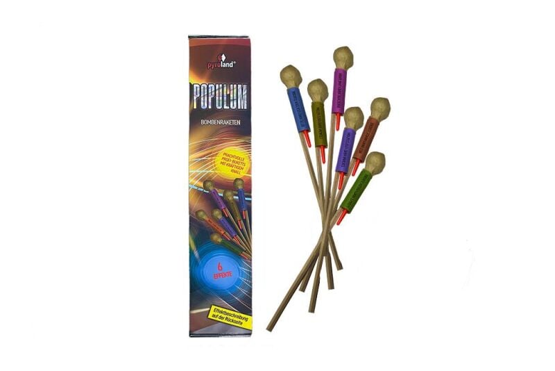 POPULUM – 6-teiliges Raketen-Sortiment online bestellen