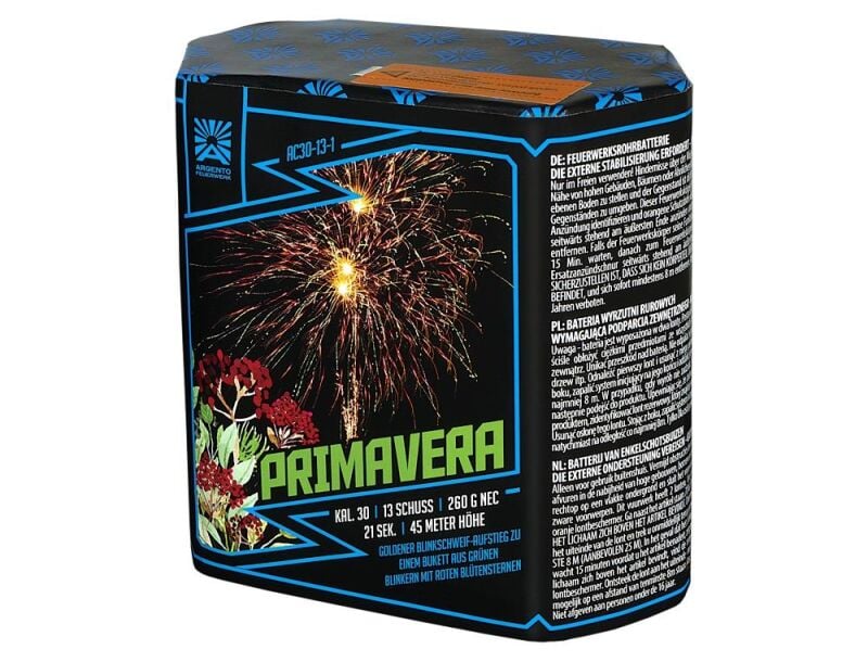 Primavera 13-Schuss-Feuerwerk-Batterie online bestellen