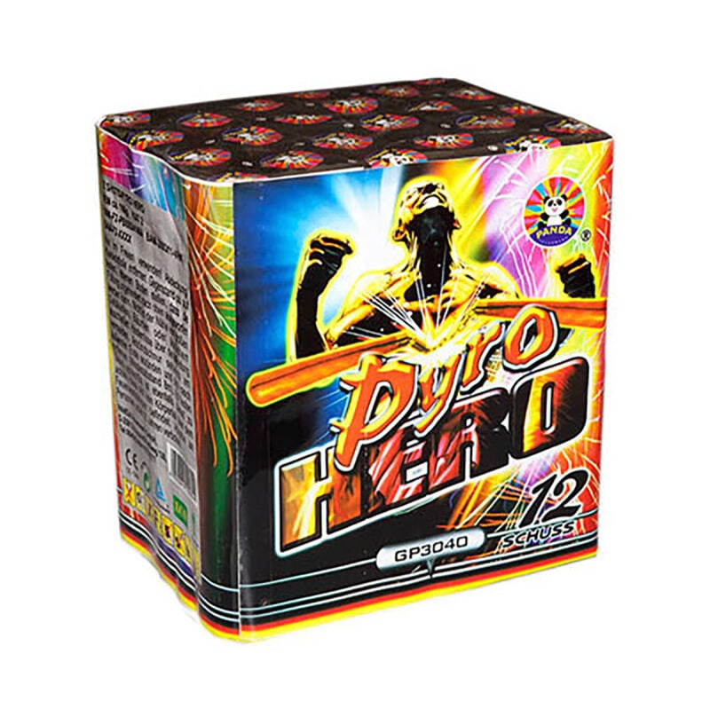 Pyro Hero 12-Schuss-Feuerwerk-Batterie online bestellen