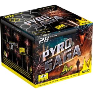 Pyro Saga 28-Schuss-Feuerwerk-Batterie online bestellen