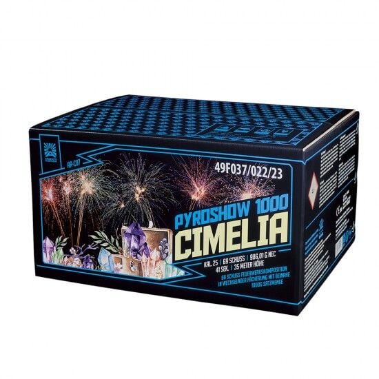 Pyroshow 1000-C Cimelia 69-Schuss-Feuerwerkverbund online bestellen