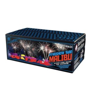 Pyroshow 1500-A Malibu 117-Schuss-Feuerwerk-Verbund online bestellen