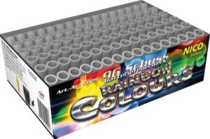 Rainbow Colours 96-Schuss-Feuerwerk-Batterie online bestellen