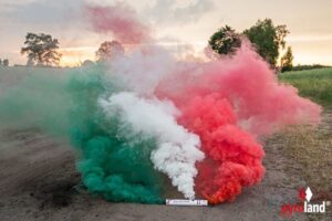 Rauchflagge 40s, grün/weiß/rot online bestellen