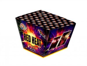 Red Heat 25-Schuss-Feuerwerk-Batterie online bestellen